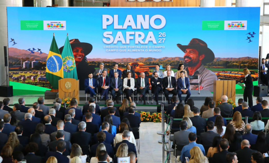 Plano Safra 2026/2027 amplia crédito para o agro com R$ 525,1 bilhões e incentiva modernização no campo
