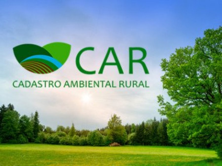 Prazo para inscrição no Cadastro Ambiental Rural termina dia 31 de dezembro