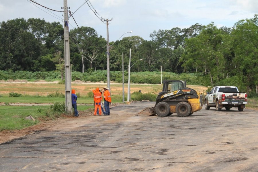 DER finaliza obras de infraestrutura no espaço da Rondônia Rural Show Internacional