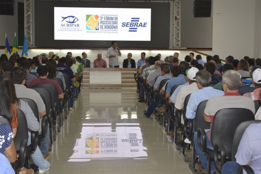 Criadores de peixe de Rondônia se reúnem para conhecer tendências de inovação e sustentabilidade para o setor