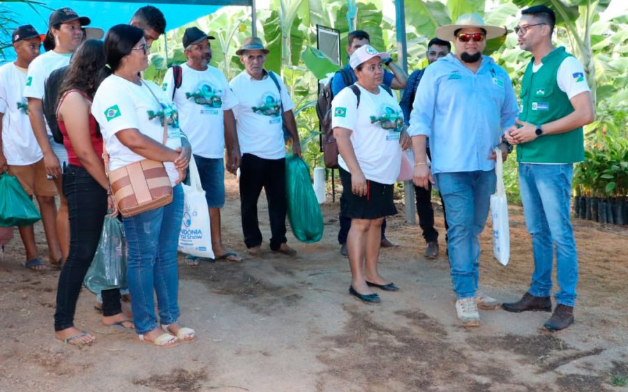 Palestras sobre novas tecnologias no campo são ministradas no espaço da Emater, na Rondônia Rural Show