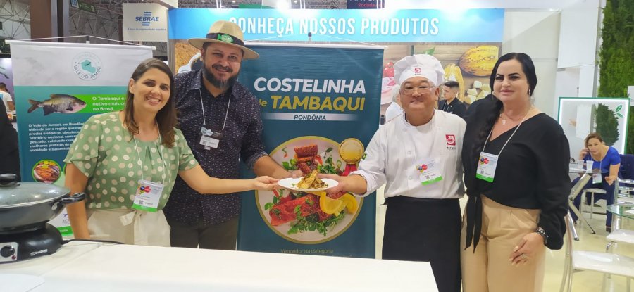 Tambaqui de Rondônia é destaque na feira Anufood em São Paulo