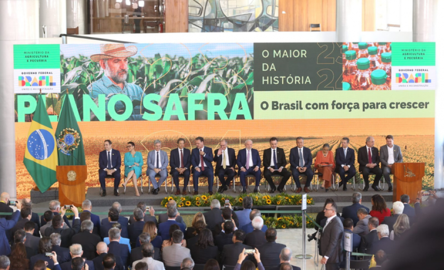 Plano Safra 2023/2024 é lançado com financiamento de R$ 364,22 bilhões
