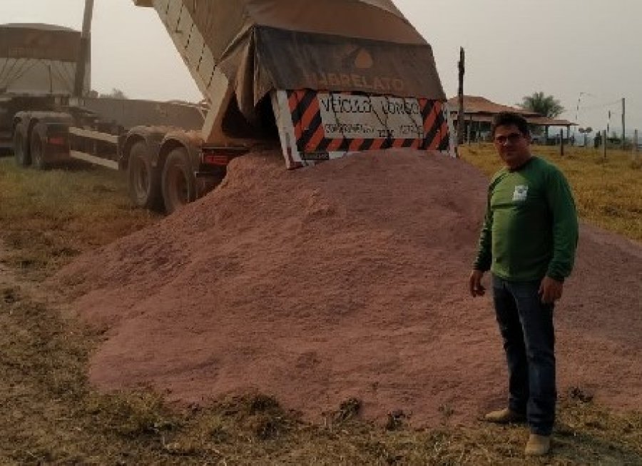 Em Rondônia programa incentiva uso do calcário para melhorar a produção e também ajuda o meio ambiente