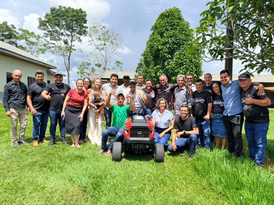 Deputado Cássio Gois fortalece agricultura familiar e esporte com novos investimentos em Cacoal