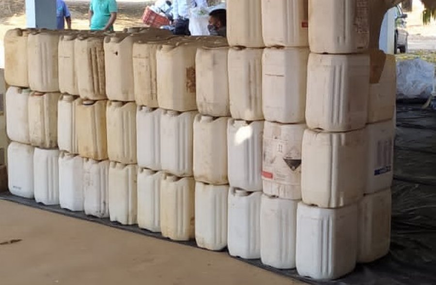 Posto de recebimento de embalagens vazias de defensivos agrícolas de São Miguel do Guaporé volta a funcionar
