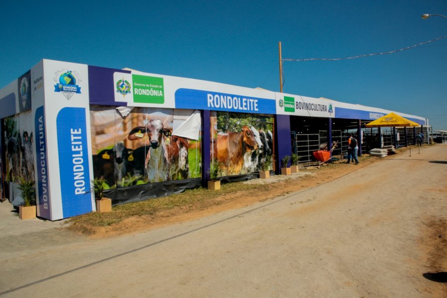 Novo pavilhão da 4ª edição da RondoLEITE está entre as novidades na Rondônia Rural Show